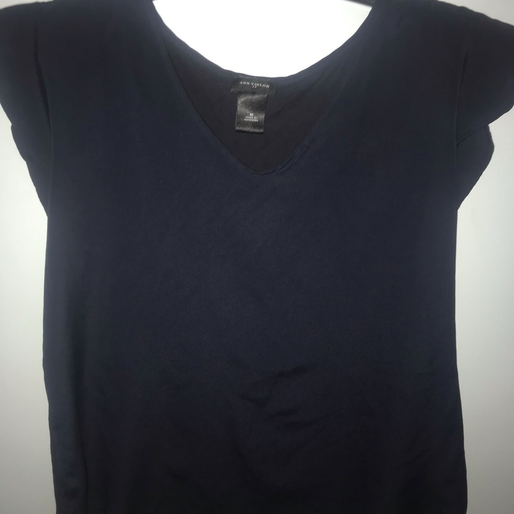 Navy blue blouse